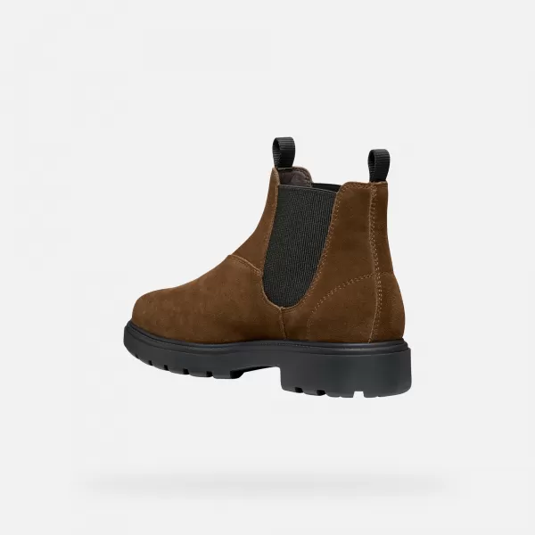  Pánske topánky GEOX SPHERICA EC7 G011183 HNEDÁ 