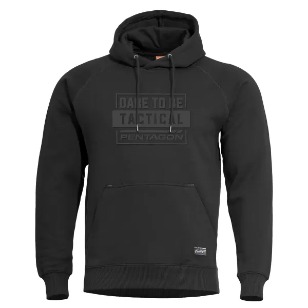  Mikina PENTAGON PHAETON HOOD SWEATER K09021-DT01 ČIERNA 