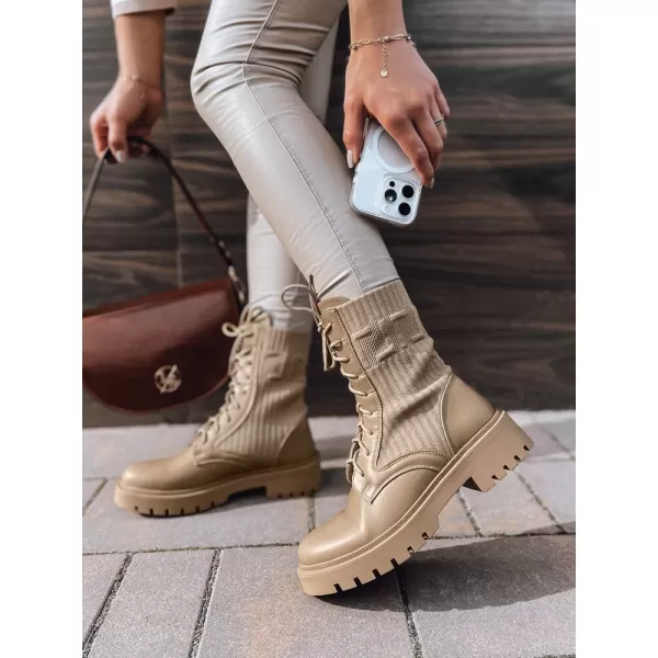  Dámske topánky DSTREET ZY0381 KAKI 