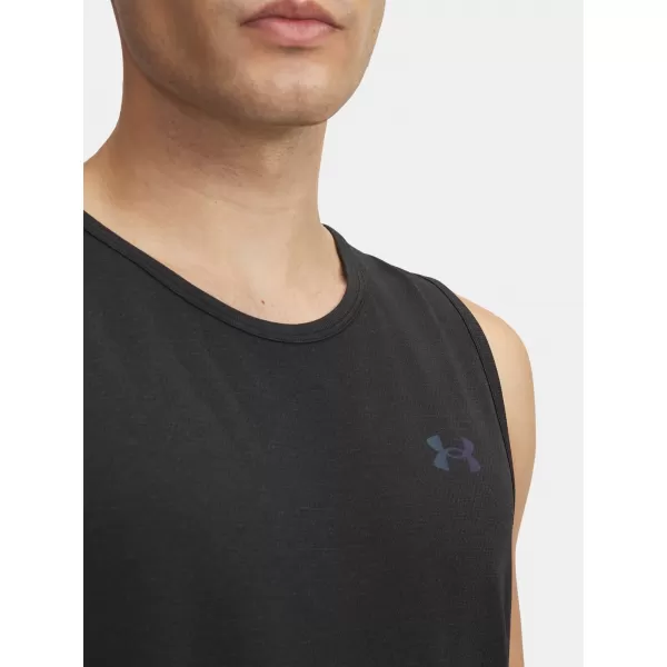  Pánske tielko UNDER ARMOUR VANISH ELITE SEAMLESS TANK 1382800-001 ČIERNA 