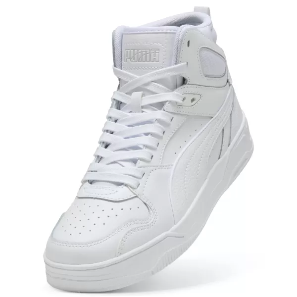  Čižmy PUMA RBD BREAK MID 40241301 BIELA/STUDENÁ SVETLOŠEDÁ/BLAK 