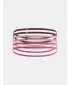 Dámske gumičky UNDER ARMOUR W MINI ELASTIC 6PK 1389932-602 ČERVENÁ