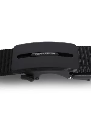 Opasok PENTAGON REGAL BELT 35MM BLK K17103 ČIERNA