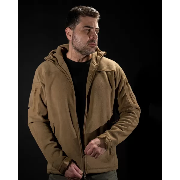  Pánska fleecová mikina PENTAGON HERCULES 2.0 FLEECE JACKET K08026 BLACK 