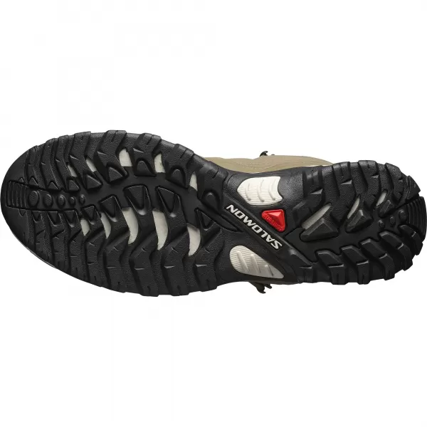  Pánske topánky SALOMON SHELTER WATERPROOF KAMEŇ ŠEDÝ/ČIERNY/DAŽDIVÝ DEŇ 