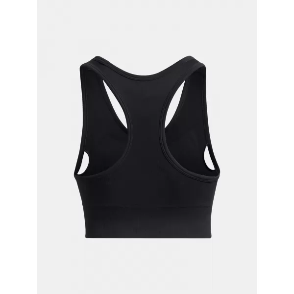  Dámska podprsenka UNDER ARMOUR VANISH SEAMLESS MID BRA 1384419-001 ČIERNA 