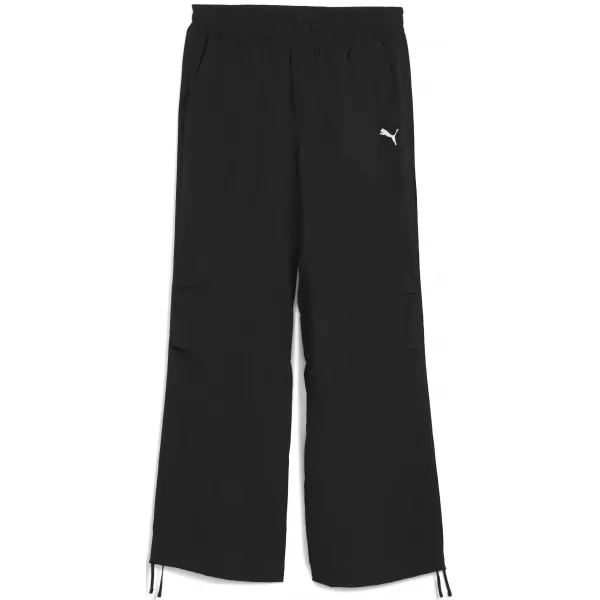  Pánske nohavice PUMA WARDROBE ESS OVERSIZED PARACHUTE PANTS WV OP 63206801 PUMA ČIERNA 