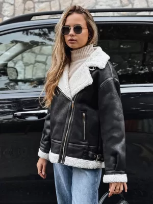 Dámska bunda DSTREET TY5246 ČIERNA
