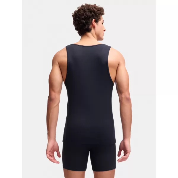  Pánske tielko UNDER ARMOUR M UA PERF COTTON TANK-2PK 6007622-001 ČIERNA 
