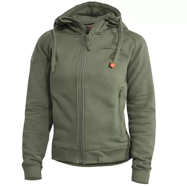  Dámska mikina PENTAGON APHRODITE WOMENS SWEATER K08042 CAMO ZELENÁ 