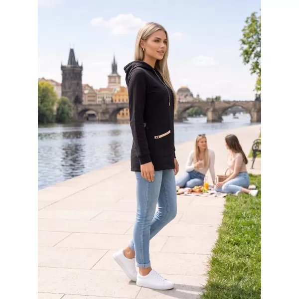  Dámska mikina ALTISPORT GITA ČIERNA 