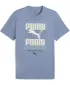 Tričko PUMA GRAPHIC STACKED GRAPHIC TEE 68803834 STUDENÝ MODRÝ