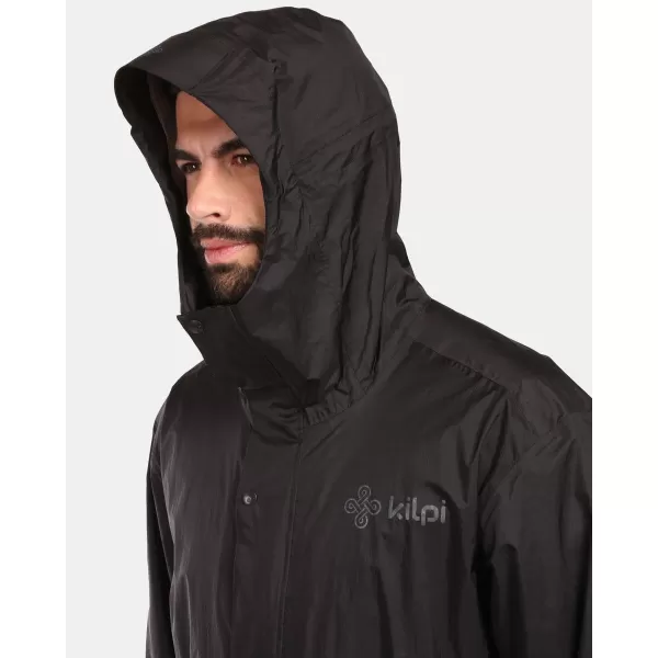  Pánsky pršiplášť KILPI TEAM RAINCOAT-U ZU0105KI ČIERNA 