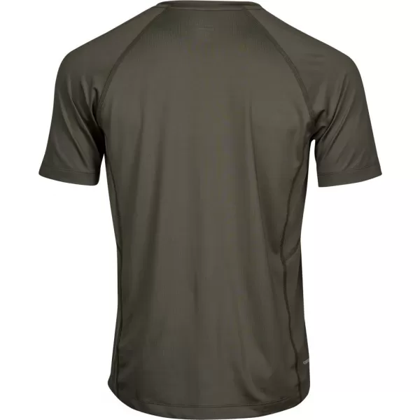  Pánske tričko TEE JAYS | TJ 7020 OLIVE MELANGE 