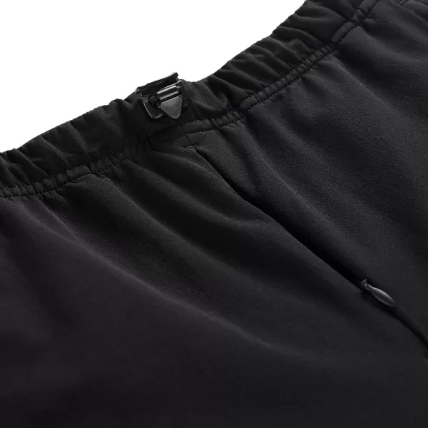  Pánske softshell nohavice ALPINE PRO HURF 2 ČIERNY 