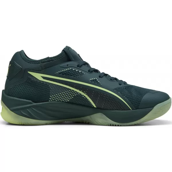  Pánske topánky PUMA ELIMINATE NITRO SQD 4 10843801 ZELENÁ/ŠUMIVÁ/BIELA/STRIEBORNÁ 