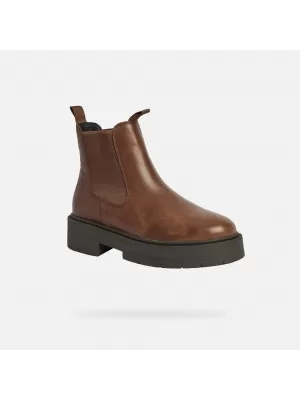 Dámske topánky GEOX SPHERICA EC7 G009694 HNEDÁ