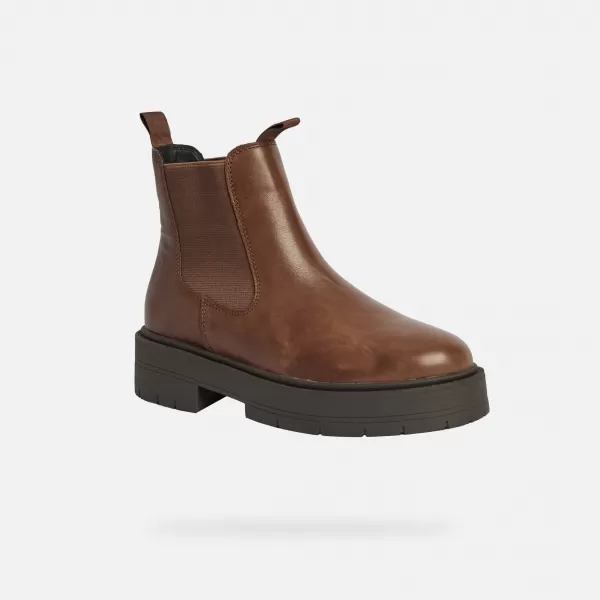  Dámske topánky GEOX SPHERICA EC7 G009694 HNEDÁ 