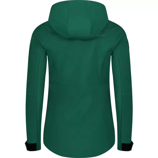  Dámska softshell Anorac NORDBLANC NBWSL8275 ZELENÝ 