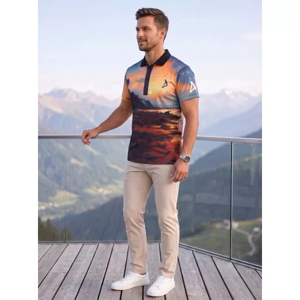  Pánske funkčné tričko s prémiovým golierom ALTISPORT VOJ/ALM116TR05 BANKA 