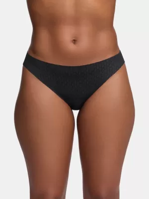 Dámske tangá UNDER ARMOUR UA PURE STRETCH MESH (3KS) 1390412-001 ČIERNA