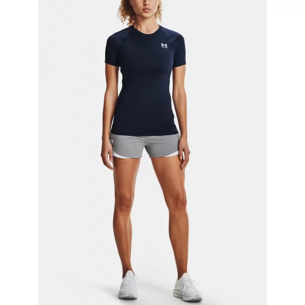  Dámske tričko UNDER ARMOUR UA HG AUTHENTICS COMP SS 1365460-410 MODRÁ 