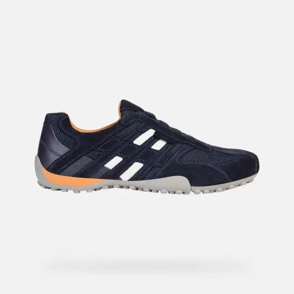  Pánske tenisky GEOX SNAKE G002632 TMAVO MODRÁ 