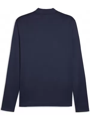 Tričko PUMA TEAMGOAL TRAINING 1/4 ZIP TO 65862906 PUMA NAVY/BIELA/PERZSKÁ MODRÁ