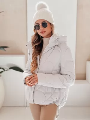 Dámska bunda DSTREET TY5042 BIELA