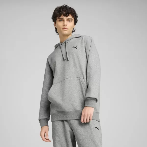  Pánska mikina PUMA ESS HOODIE FL 68257803 STREDNE SIVÝ VRES 