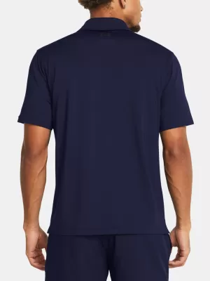 Pánske tričko UNDER ARMOUR UA T2G POLO LB 1383255-410 MODRÁ
