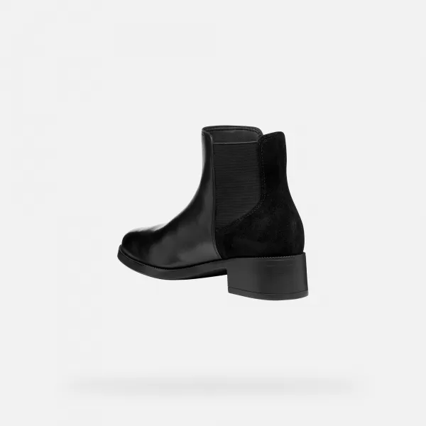  Dámske topánky GEOX CAMEXIA NP ABX G009580 ČIERNA 