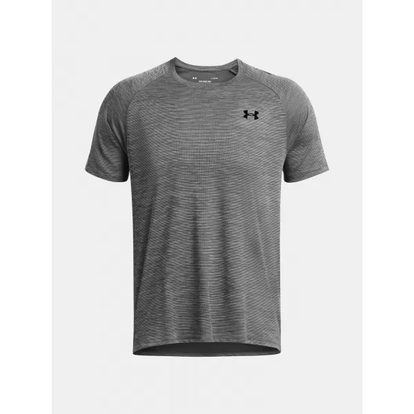  Pánske tričko UNDER ARMOUR UA TECH TEXTURED SS 1382796-025 SIVÁ 