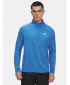 Pánske tričko UNDER ARMOUR UA TECH TEXTURED 1/2 ZIP 1382797-402 MODRÁ
