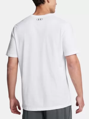 Pánske tričko UNDER ARMOUR UA M BOXED SPORTS UPDATED SS 1386793-100 BIELA