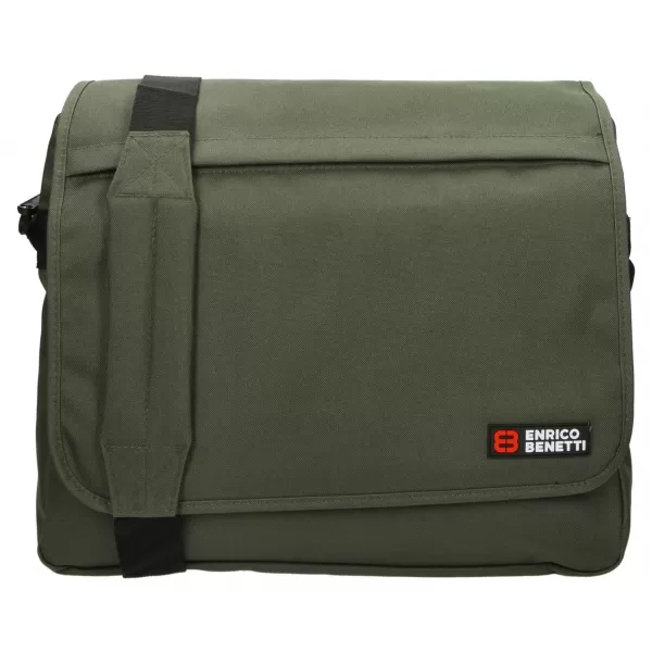  Pánska taška ENRICO BENETTI Amsterdam Shoulder Bag OLIVOVÝ 