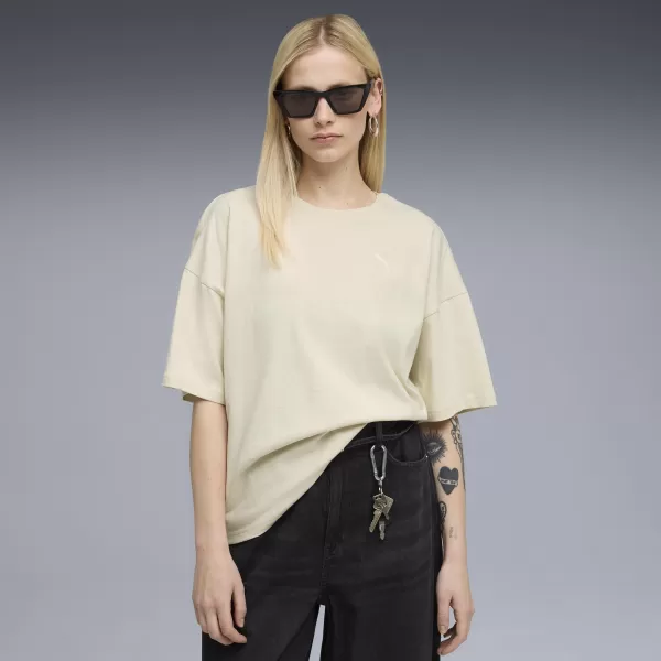  Dámske tričko PUMA HER OVERSIZED TEE 68814887 ALPSKÝ SNEH 