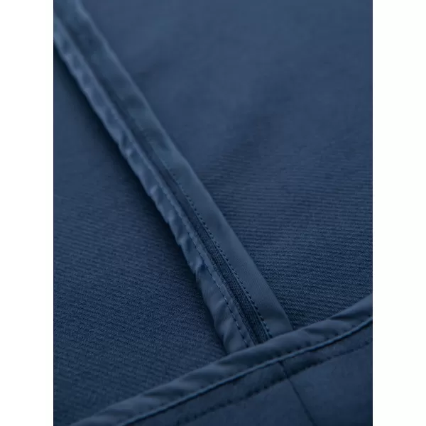  Pánska bunda OMBRE OM-BLZB-0101 TMAVO MODRÁ 