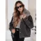 Dámska bunda DSTREET FURDENIM TY5185 TMAVO ŠEDÝ