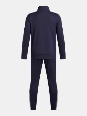 Súprava pre chlapcov UNDER ARMOUR UA RIVAL KNIT TRACK SUIT 1363290-403 MODRÁ
