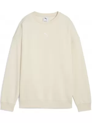 Dámska mikina PUMA ESS OVERSIZED CREW FL 68540087 VYSOKOHORSKÝ SNEH