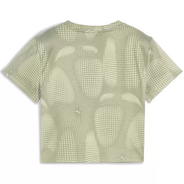  Dámske tričko PUMA DARE TO AOP BABY TEE 63214582 LUX ARMÁDA 