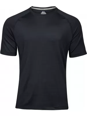 Pánske tričko TEE JAYS | TJ 7020 BLACK