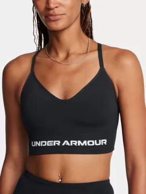 Dámska podprsenka UNDER ARMOUR VANISH SEAMLESS LOW BRA 1384417-001 ČIERNA