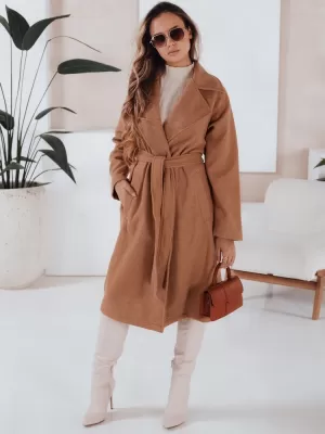 Dámska bunda DSTREET TY3885 KARAMEL