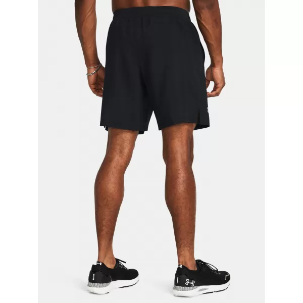  Pánske šortky UNDER ARMOUR UA LAUNCH 7'' SHORTS 1382620-001 ČIERNA 