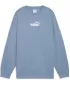 Dámska mikina PUMA ESS NATURE 2 0 OVERSIZED CREW FL 68807834 STUDENÝ MODRÝ