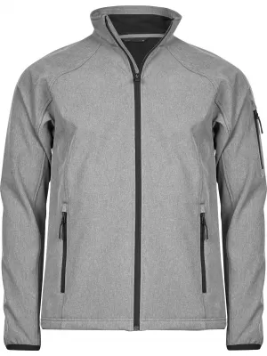 Pánska bunda TEE JAYS | TJ 9510 GREY MELANGE