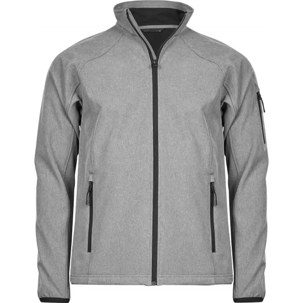  Pánska bunda TEE JAYS | TJ 9510 GREY MELANGE 