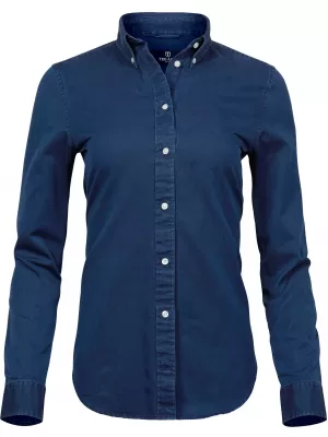 Dámska košeľa TEE JAYS | TJ 4003 INDIGO BLUE